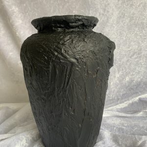 Vase en céramique effet texturé