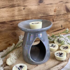 Brûle parfum Nacré gris