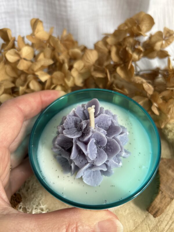 Bougie Fleur de Coton Romantique – Image 2