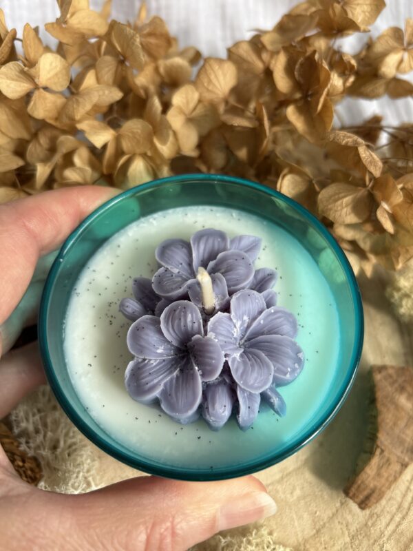Bougie Fleur de Coton Elégante – Image 3