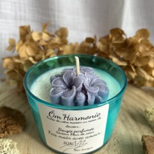 Bougie Fleur de Coton Elégante – Image 2