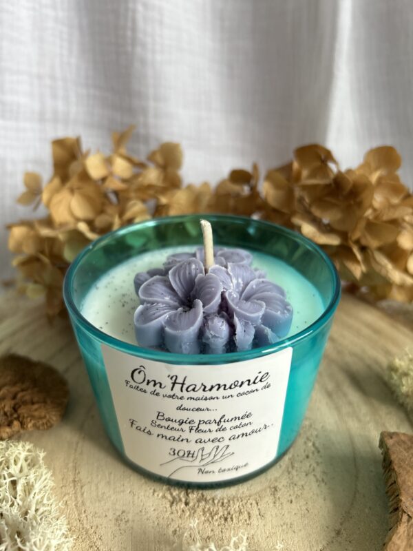 Bougie Fleur de Coton Elégante – Image 2