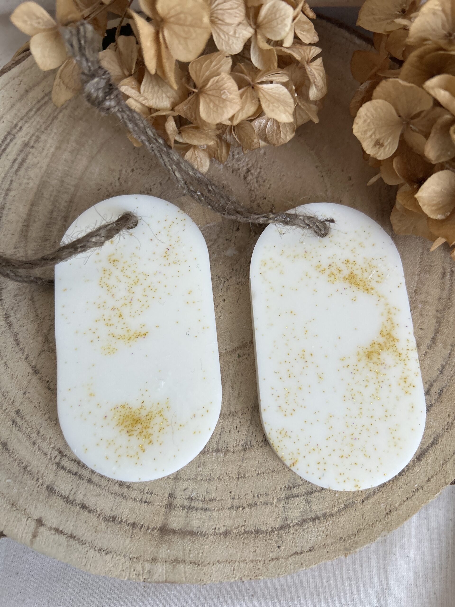 🌸 Suspension parfumée - Cachemire & soie - 2 en 1 – Image 1