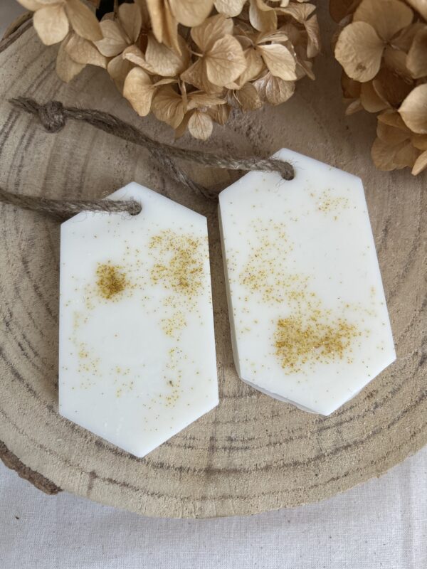 🌸 Suspension parfumée - Cachemire & soie - 2 en 1