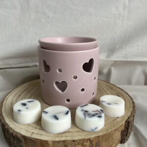 Brûle parfum Coeur à coeur ( rose )