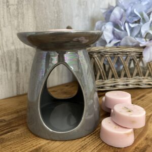 Brûle parfum Nacré gris