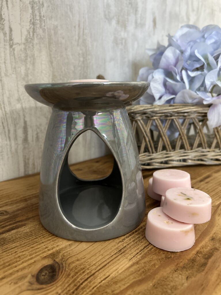 Brûle parfum Nacré gris