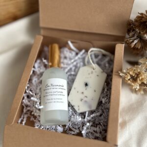 🎁 Coffret Signature-Instant Patchouli–Brume & Suspension parfumée