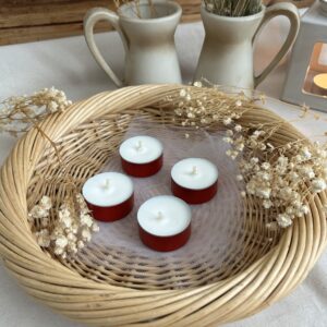 Bougies chauffe-plat – Lot de 4