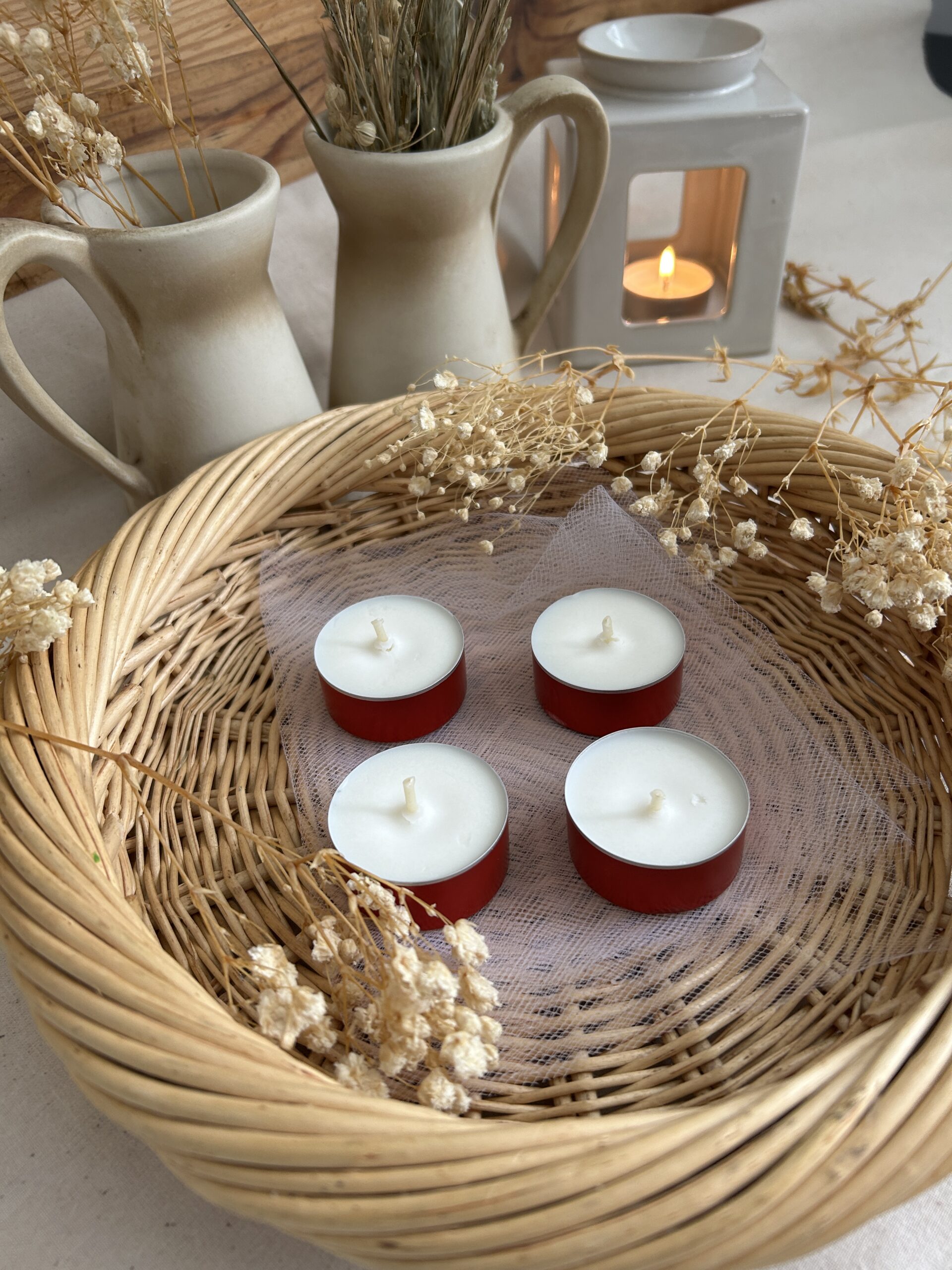 Bougies chauffe-plat – Lot de 4 – Image 2
